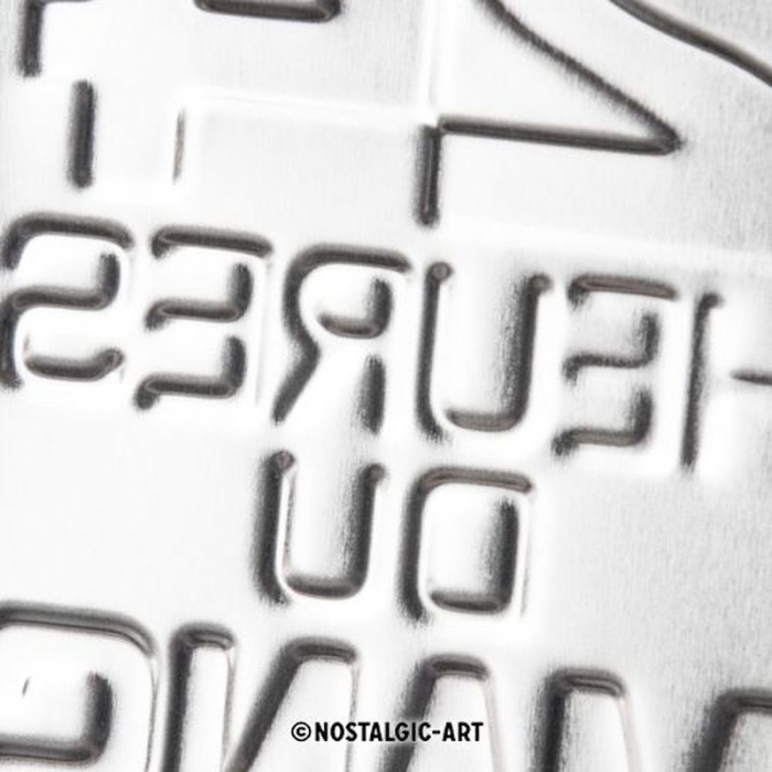 Blechschild Le Mans Auto 4